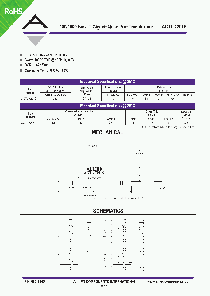 AGTL-7201S_4865433.PDF Datasheet