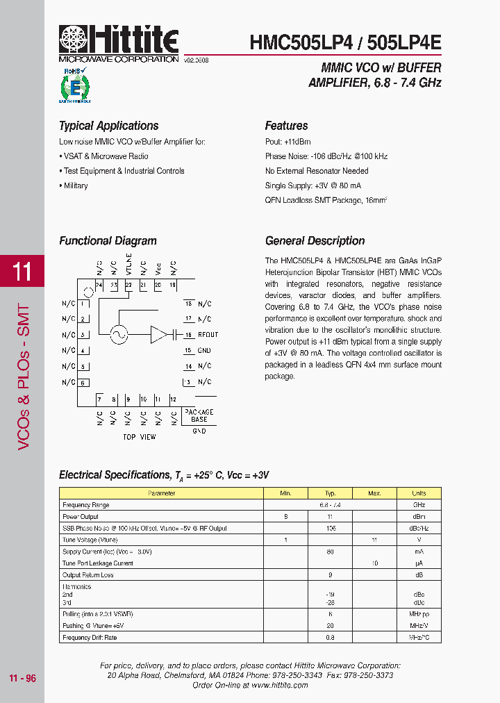 HMC505LP4_4867910.PDF Datasheet