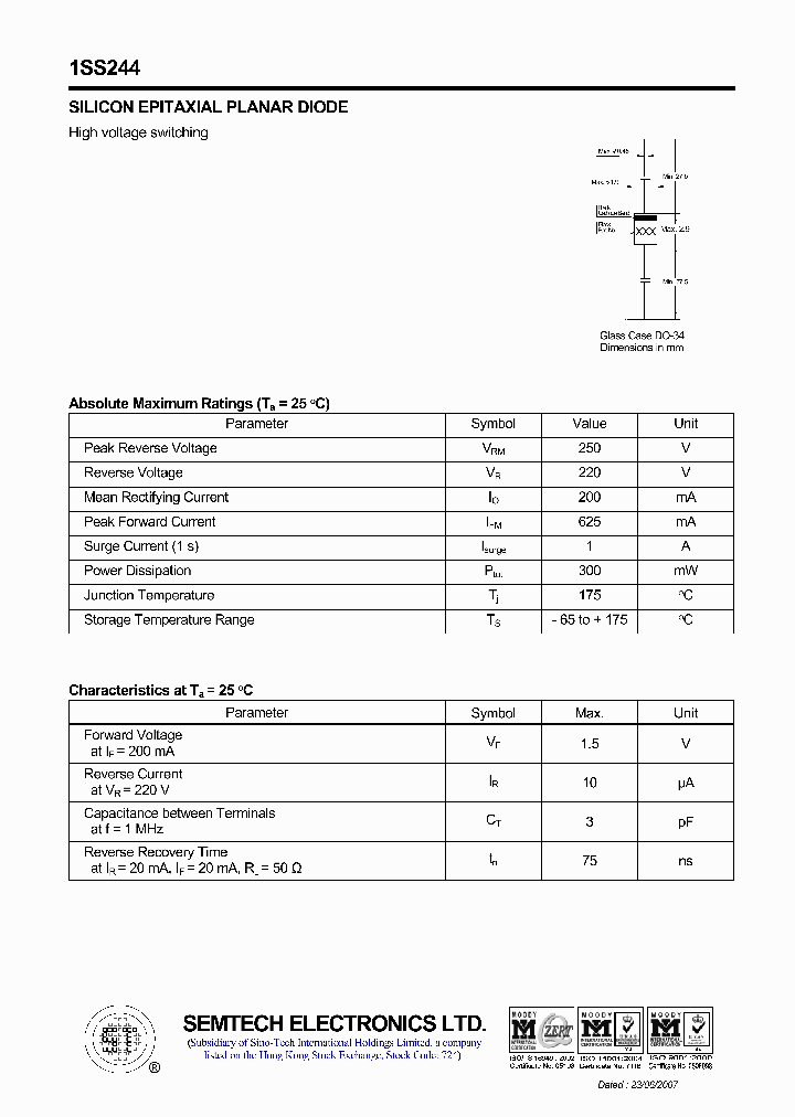 1SS244_4868547.PDF Datasheet