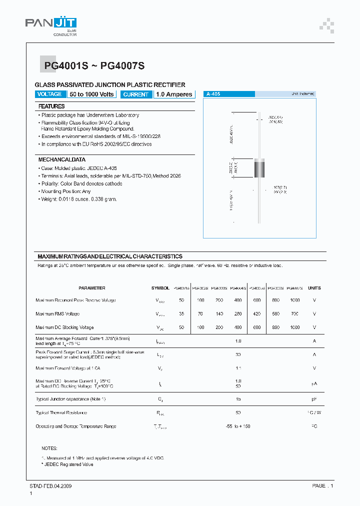 PG4001S09_4869811.PDF Datasheet