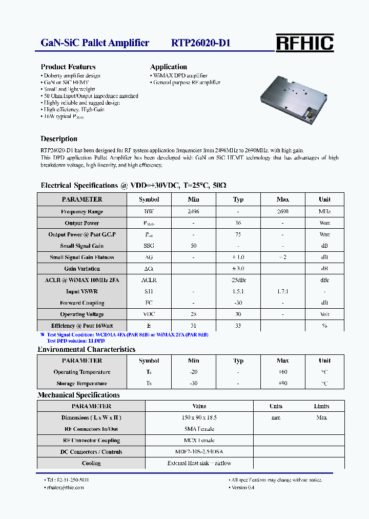 RTP26020-D1_4869995.PDF Datasheet