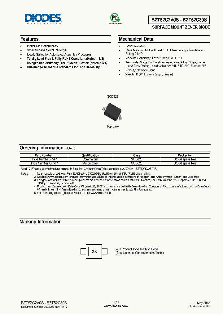BZT52C2V0S12_4871640.PDF Datasheet