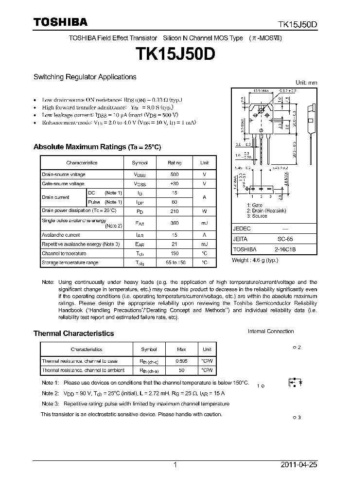 TK15J50D_4871852.PDF Datasheet