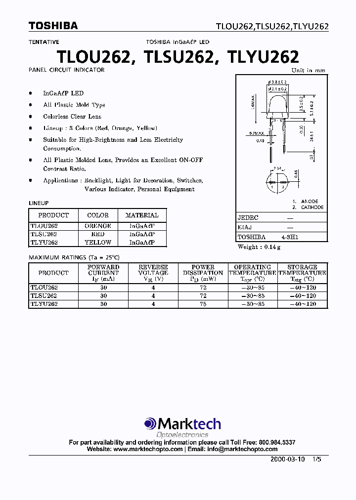 TLOU262_4872125.PDF Datasheet