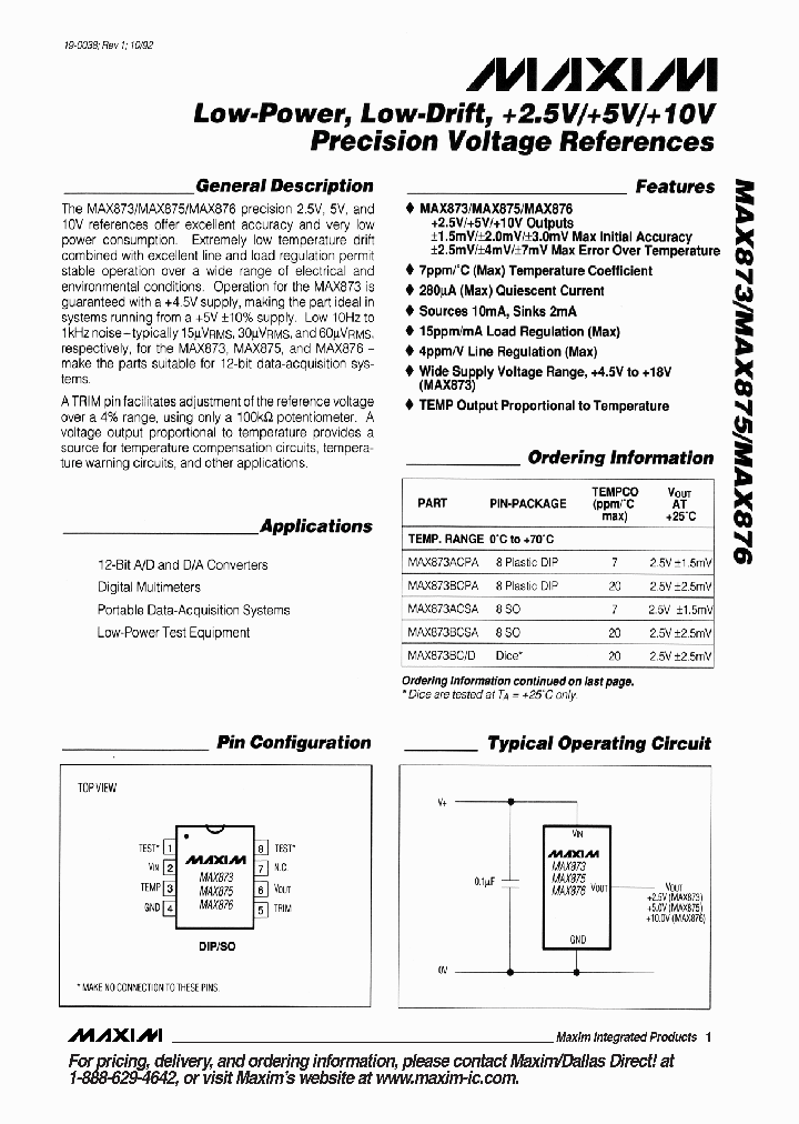 MAX873_4873154.PDF Datasheet