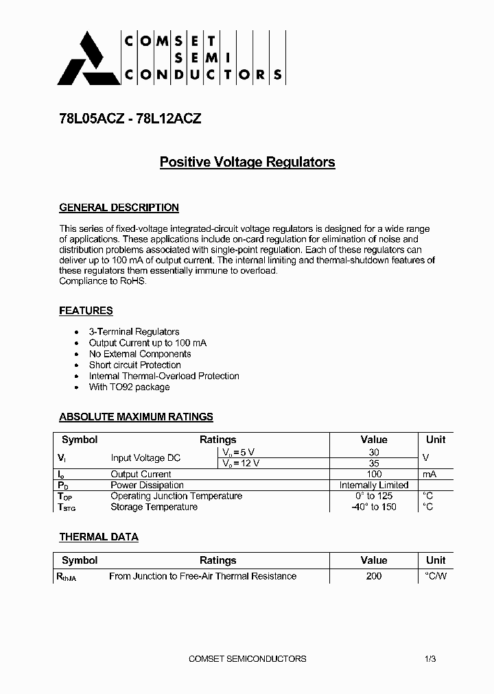 78L05ACZ_4873793.PDF Datasheet