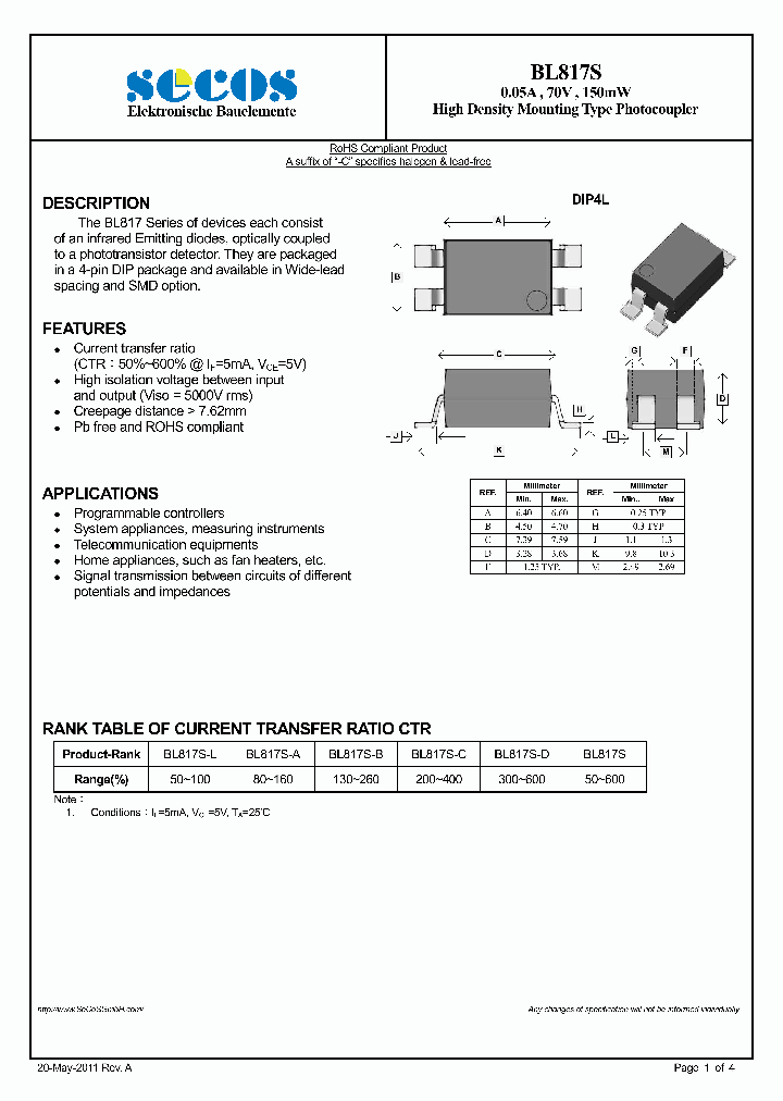 BL817S_4874422.PDF Datasheet