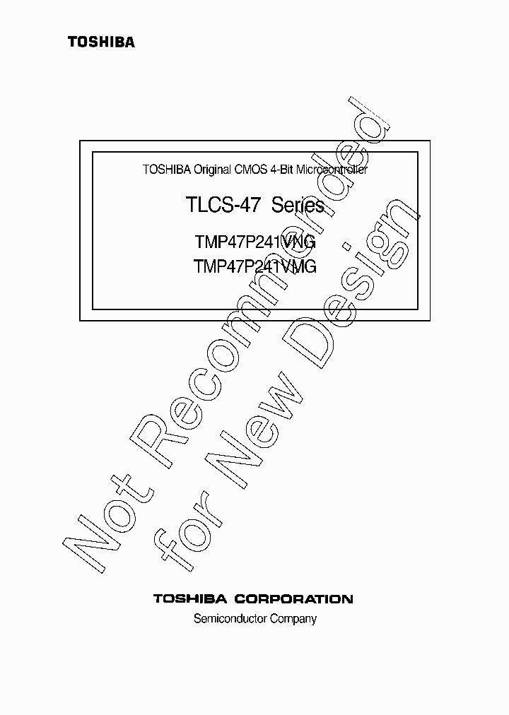 TMP47P241VMG_4874895.PDF Datasheet