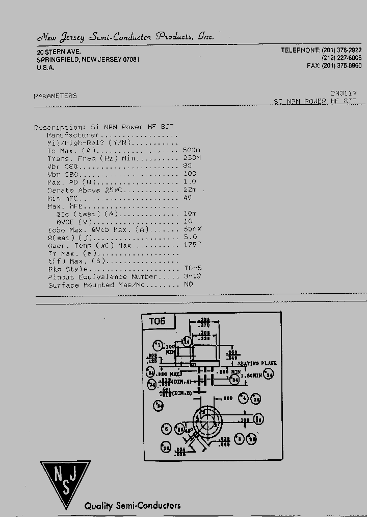 2N3119_4877009.PDF Datasheet