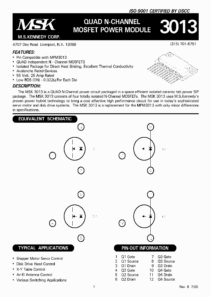 MSK3013_4877191.PDF Datasheet