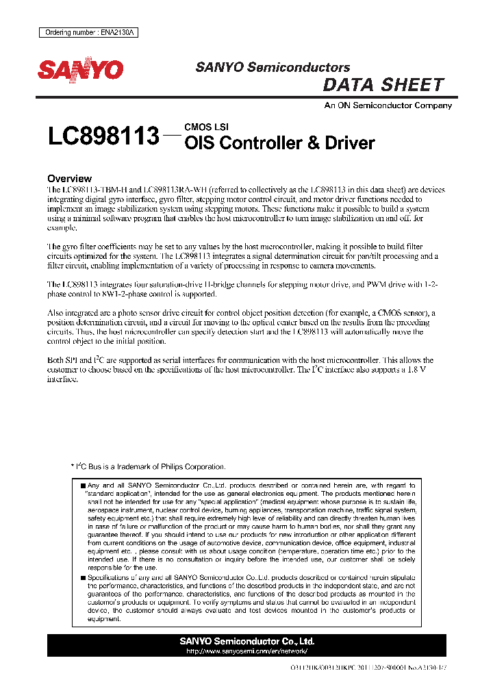 ENA2130A_4878080.PDF Datasheet
