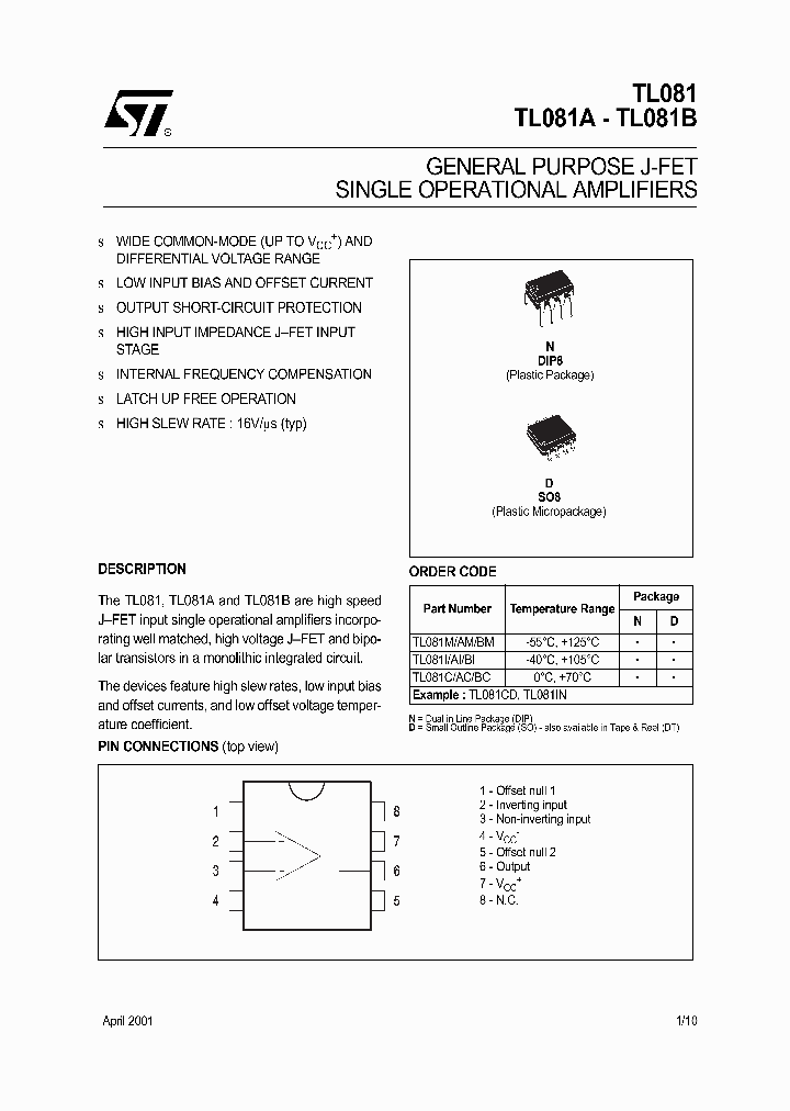 TL081_4878402.PDF Datasheet