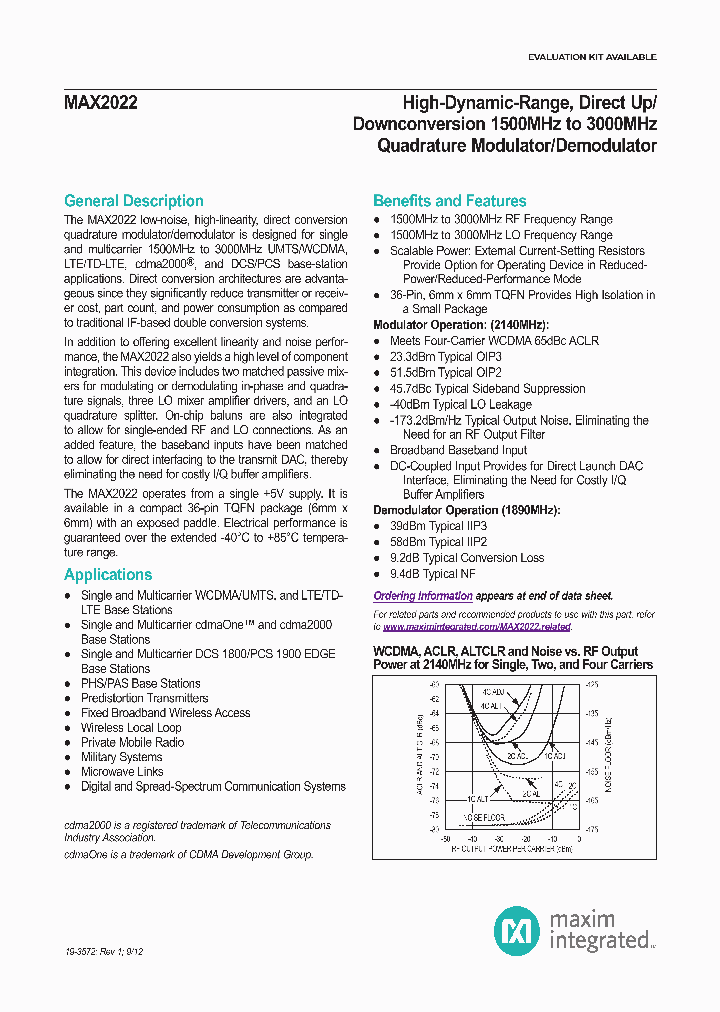 MAX2022ETX12_4878869.PDF Datasheet