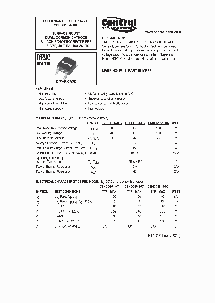 CSHDD16-100C_4879832.PDF Datasheet