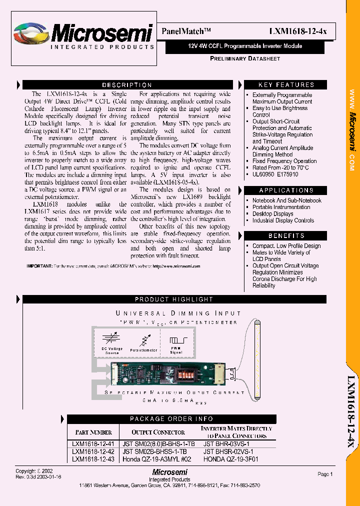 LXM1618-12-43_4880341.PDF Datasheet