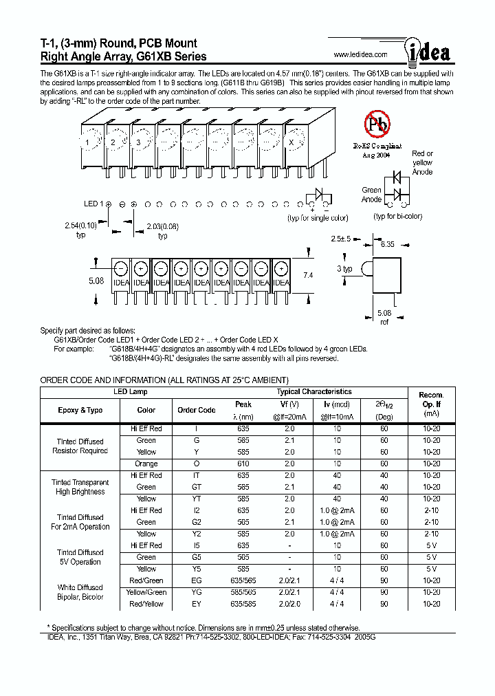 G61XB_4880279.PDF Datasheet