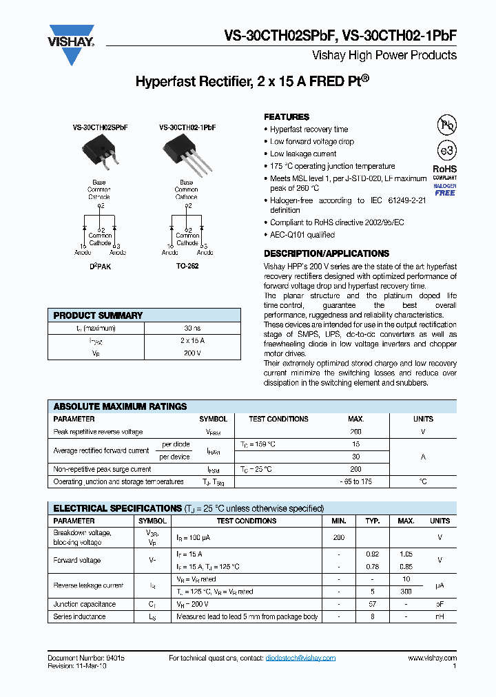 VS-30CTH02-1PBF_4880801.PDF Datasheet