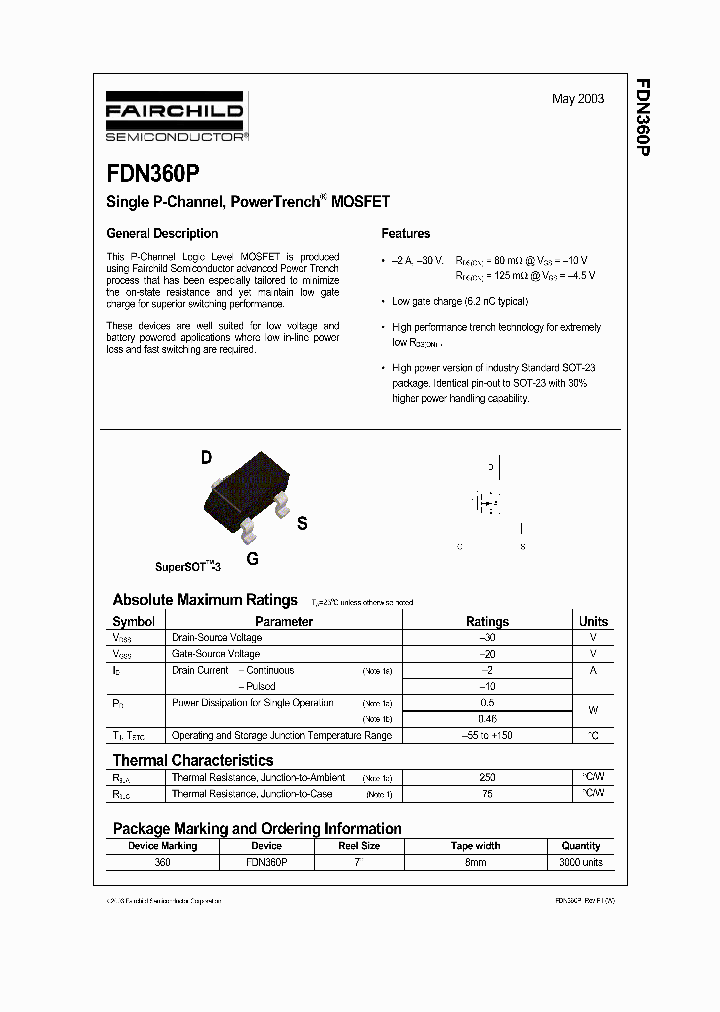FDN360PNL_4881178.PDF Datasheet