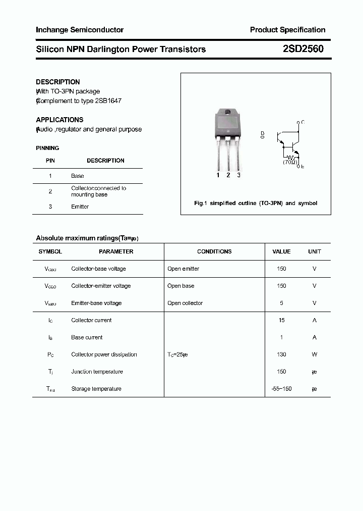 2SD2560_4880879.PDF Datasheet