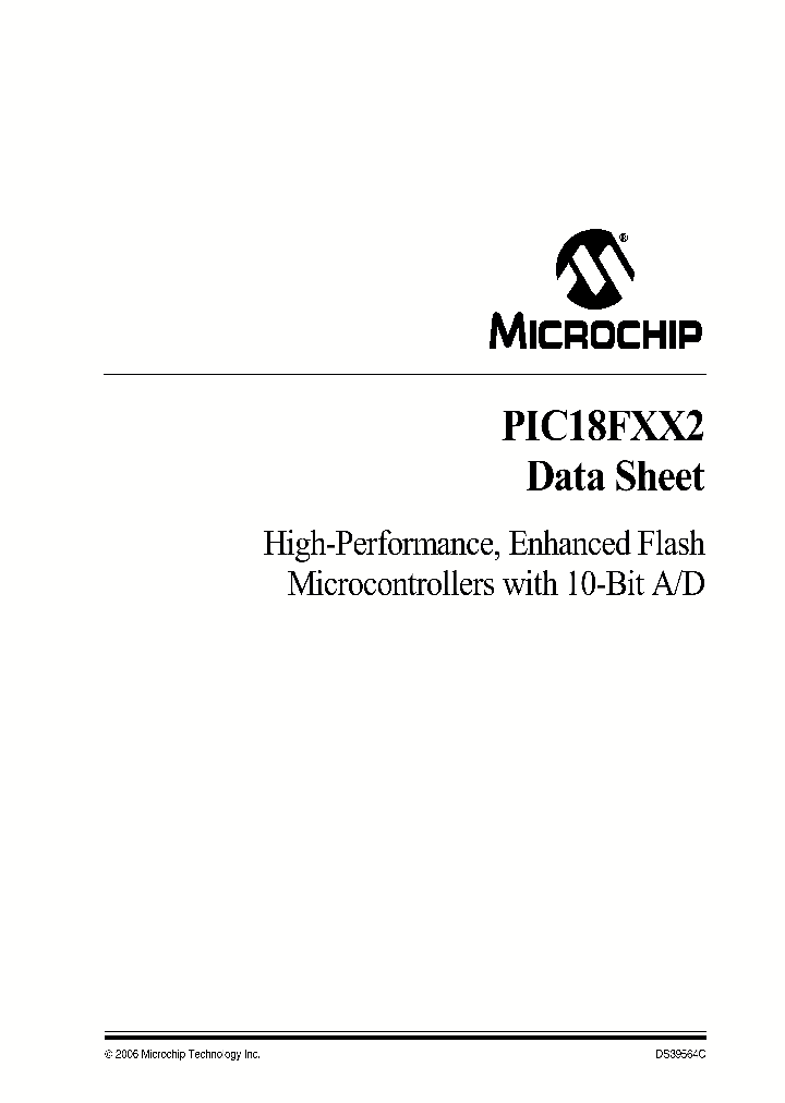 PIC18FXX206_4881054.PDF Datasheet