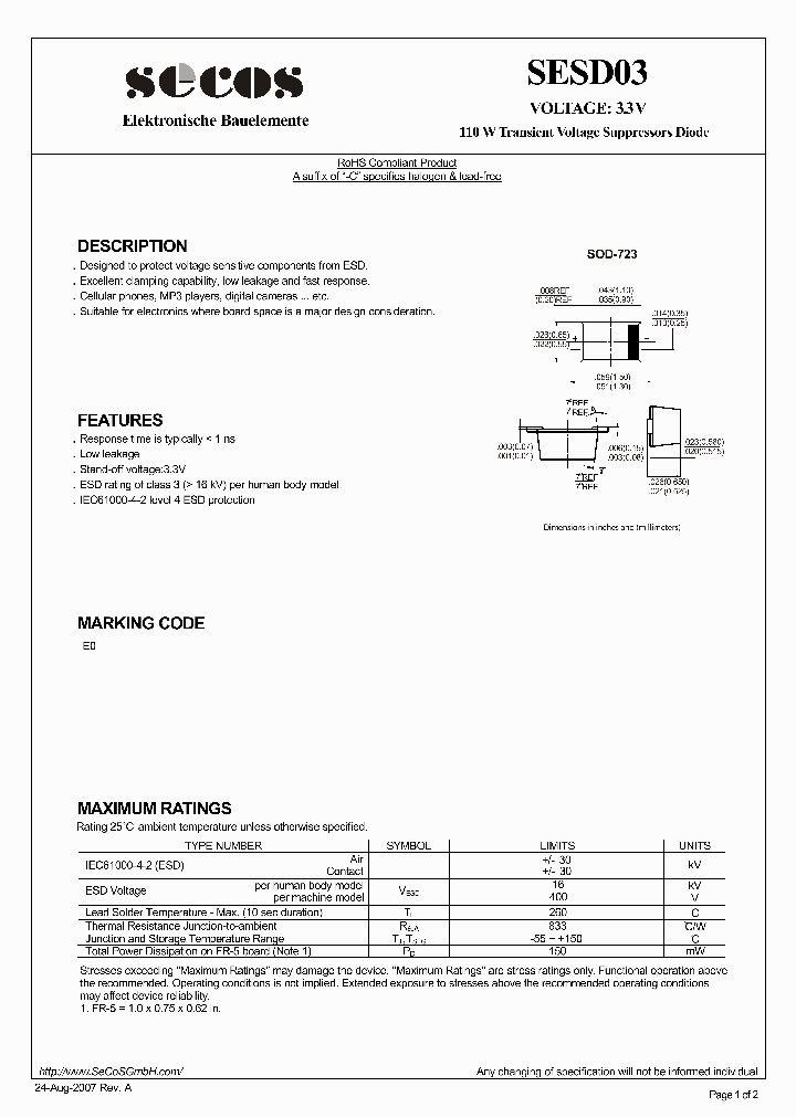 SESD03_4882236.PDF Datasheet