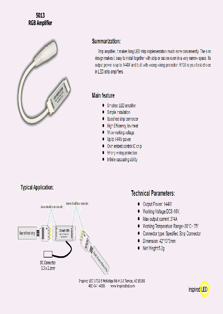 5013RGBAMPLIFIER_4883697.PDF Datasheet