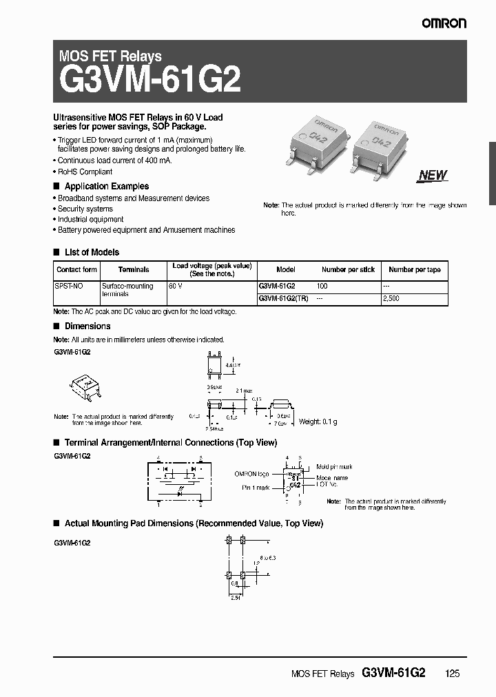 G3VM-61G2_4889723.PDF Datasheet
