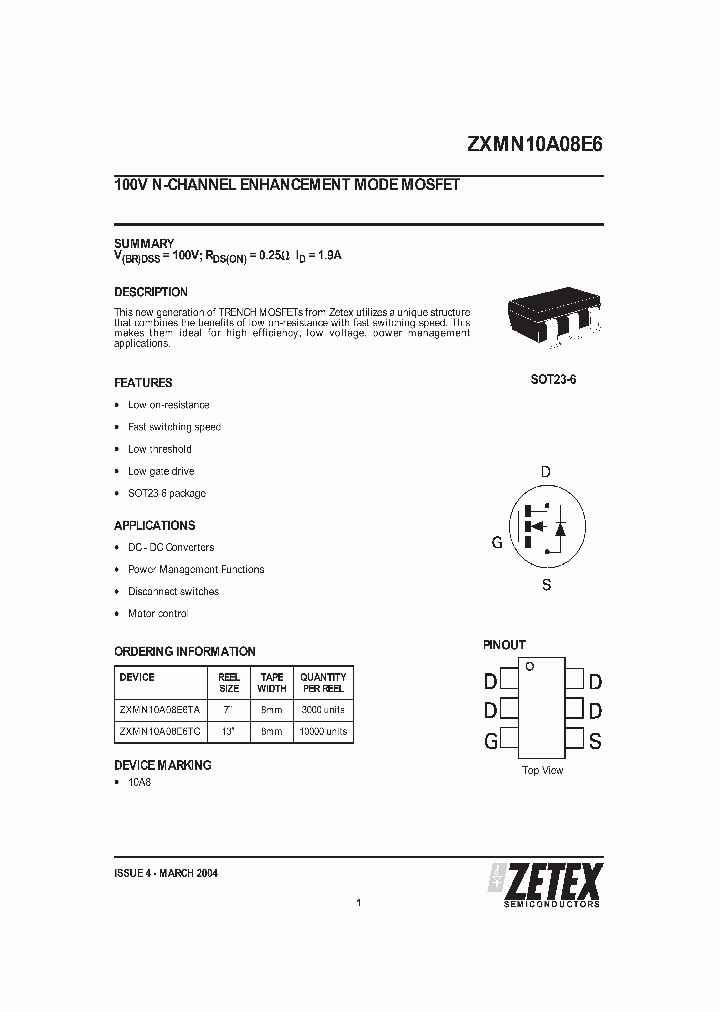 ZXMN10A08E6_4889453.PDF Datasheet