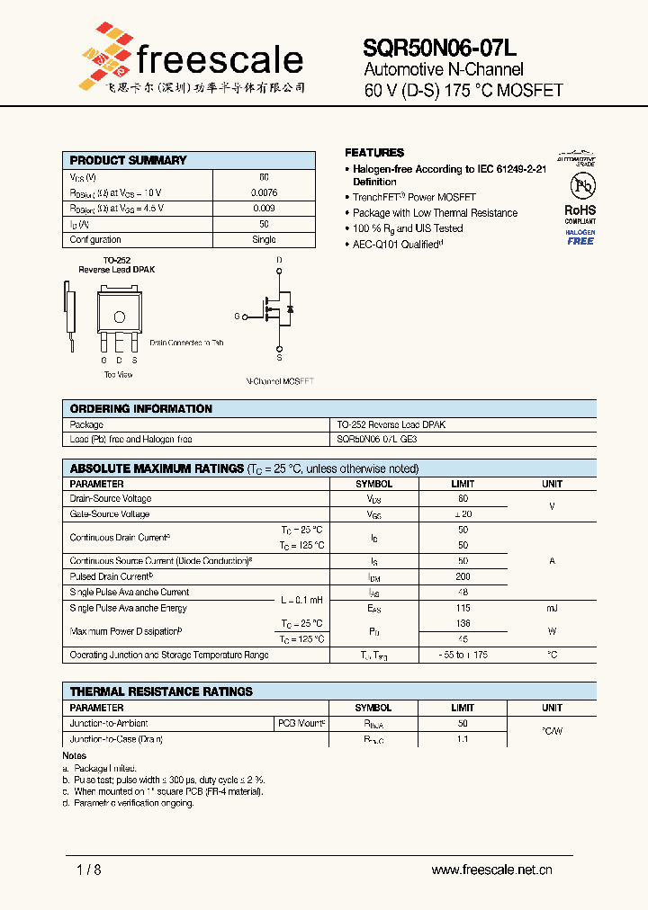 SQR50N06-07L_4889079.PDF Datasheet