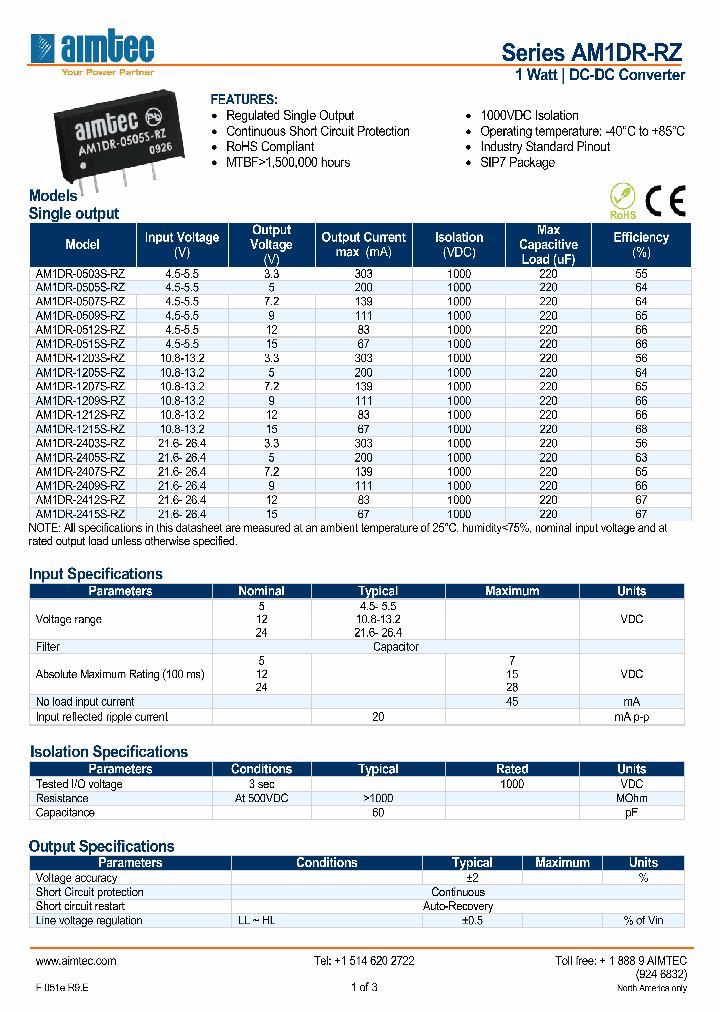 AM1DR-2409S-RZ_4891266.PDF Datasheet