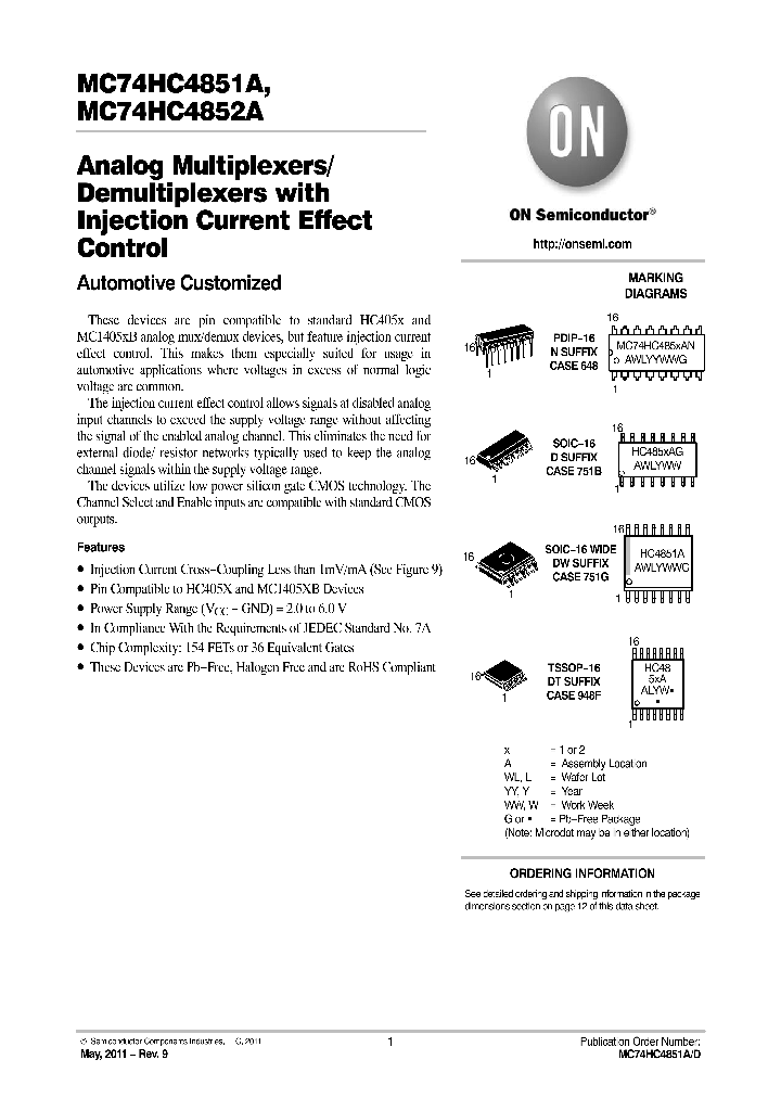 MC74HC4851A11_4891981.PDF Datasheet
