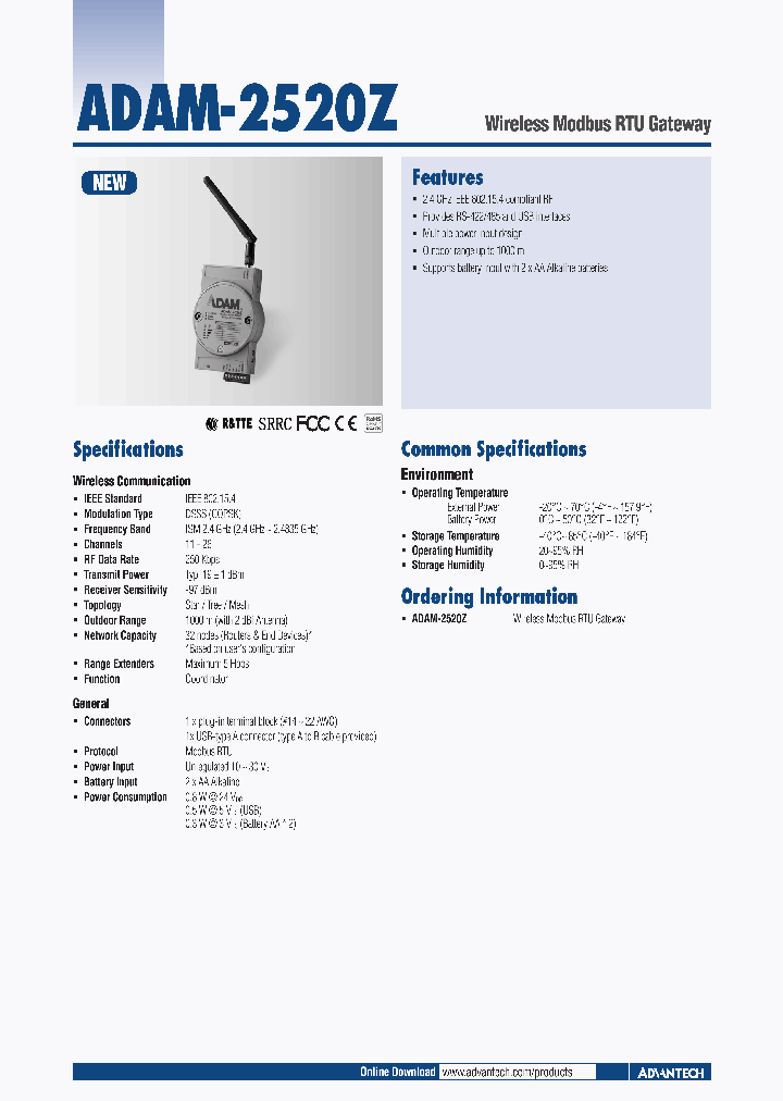 ADAM-2520Z_4893537.PDF Datasheet