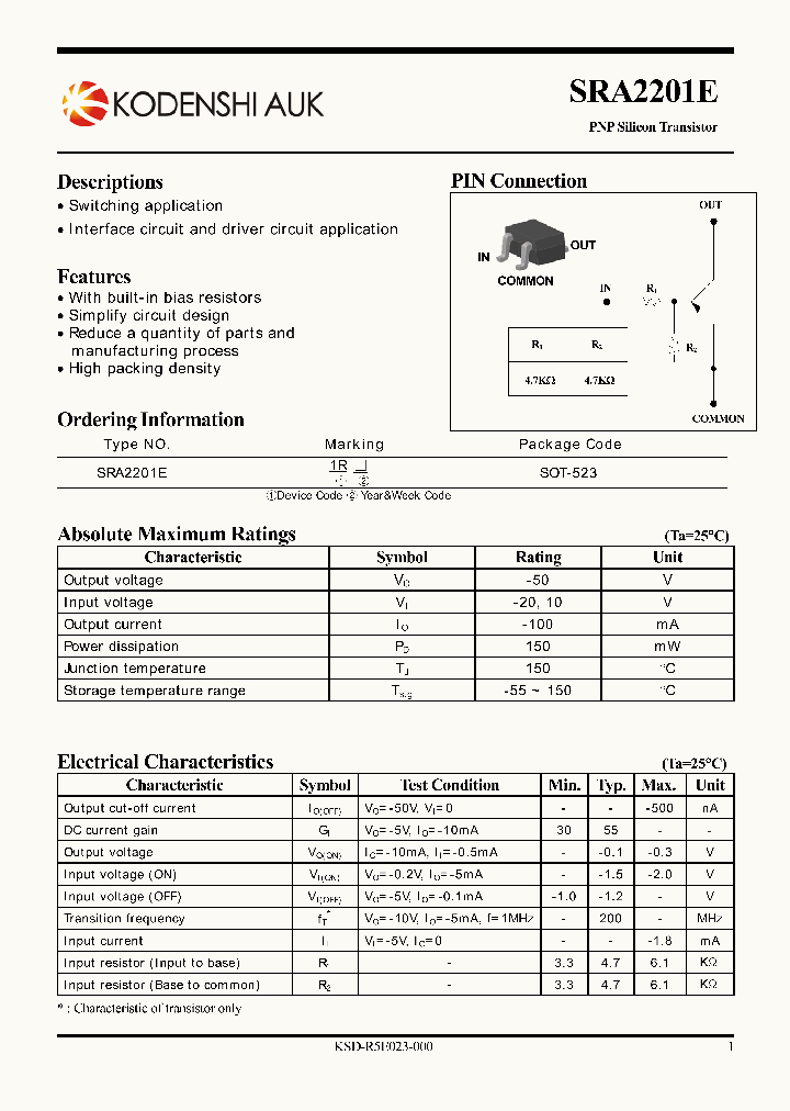 SRA2201E_4893604.PDF Datasheet