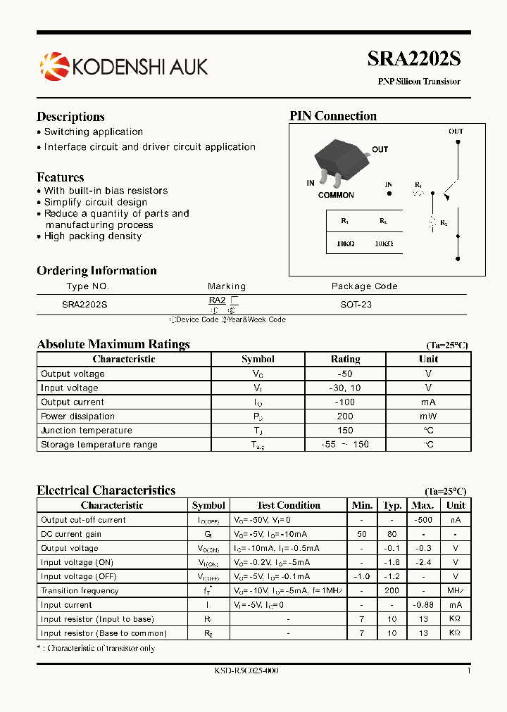 SRA2202S_4893616.PDF Datasheet