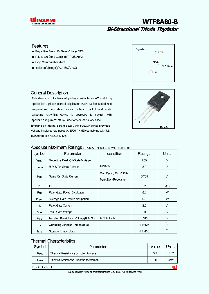 WTF8A60-S_4896174.PDF Datasheet