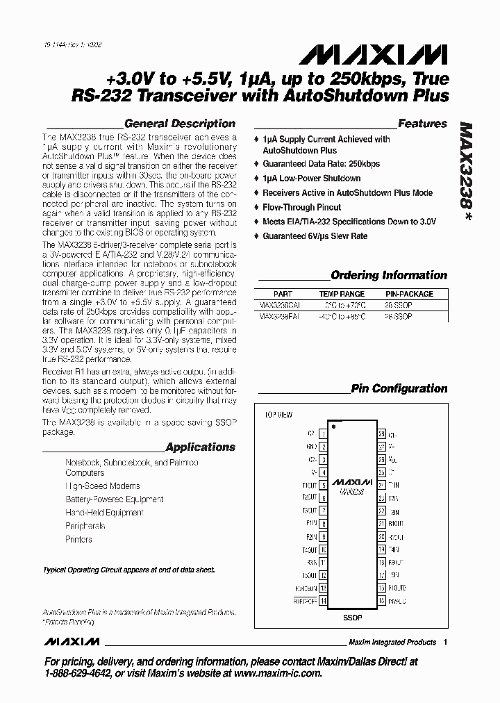 MAX3238EAI_4897687.PDF Datasheet