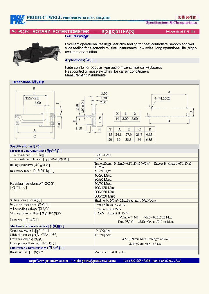 S511HA_4898005.PDF Datasheet