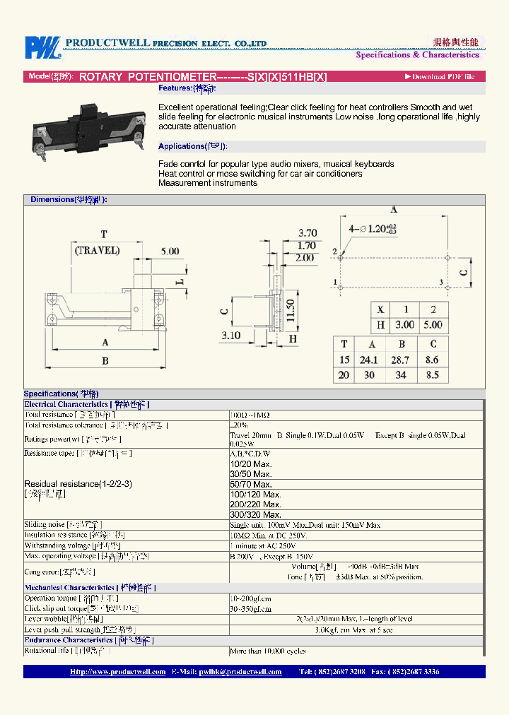 S511HB_4898006.PDF Datasheet