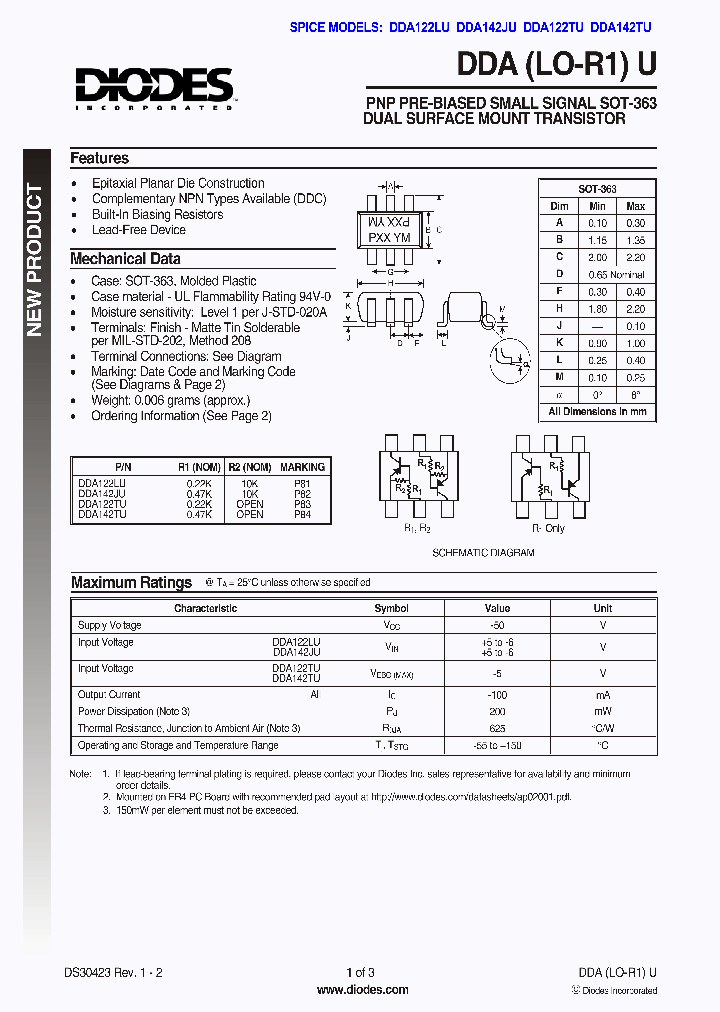 DDA142JU_4899211.PDF Datasheet
