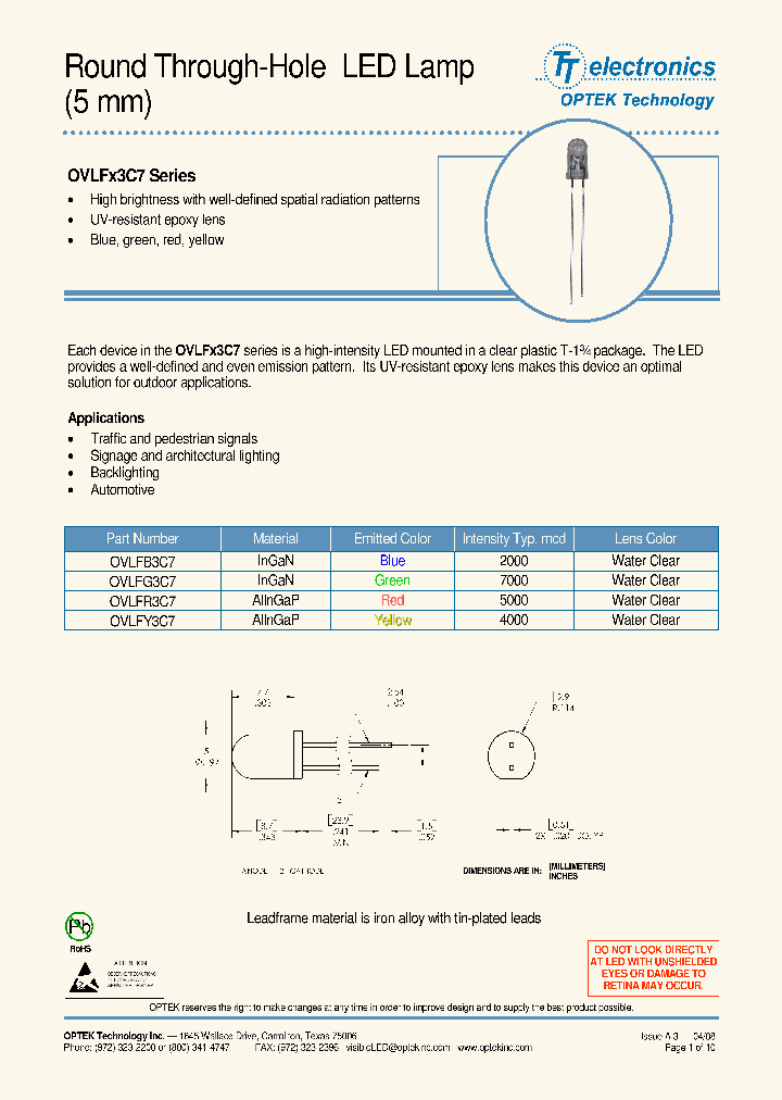 OVLFB3C7_4899299.PDF Datasheet