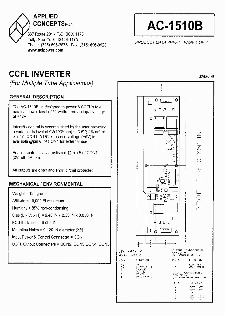 AC-1510B_4900578.PDF Datasheet