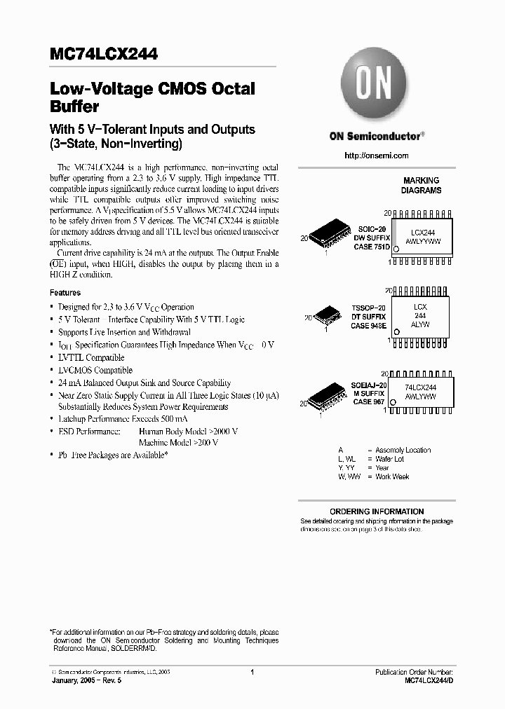 MC74LCX244DWR2_4904079.PDF Datasheet