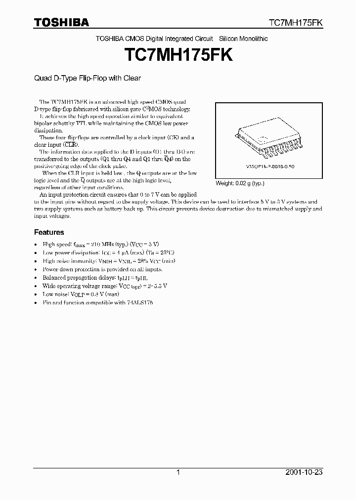 TC7MH175FK_4905714.PDF Datasheet