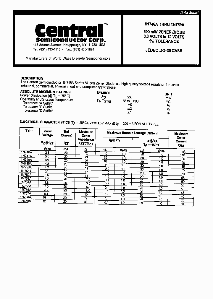 1N754C_4907899.PDF Datasheet