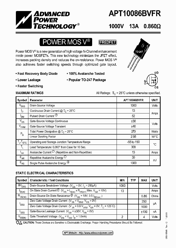 APT10086BVFR05_4908545.PDF Datasheet
