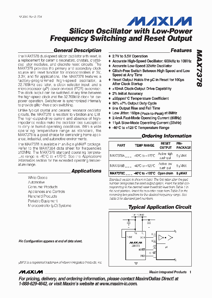 MAX7378CRMG_4908178.PDF Datasheet