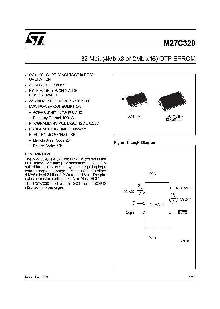 M27C320_4911236.PDF Datasheet