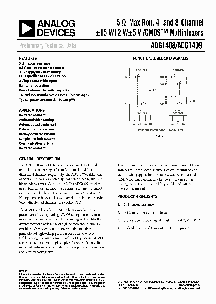 ADG1408_4915033.PDF Datasheet