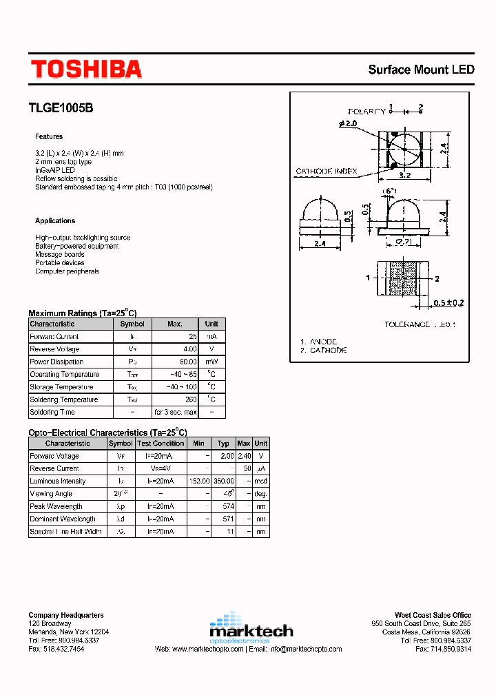 TLGE1005B_4916561.PDF Datasheet