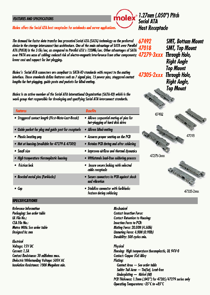 47279-3000_4915577.PDF Datasheet